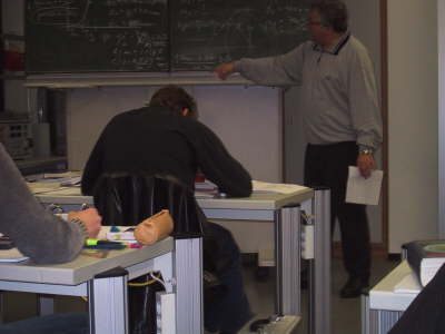 Geibel in Aktion
